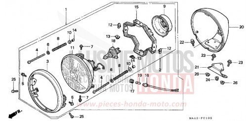 PROJECTEUR (VT1100C2) VT1100C2V de 1997